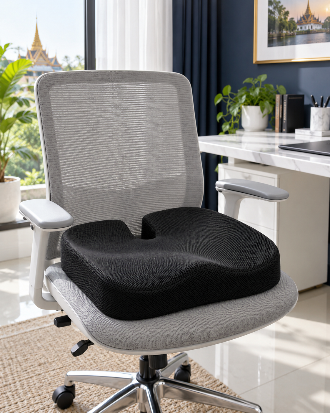 เบาะรองนั่ง Memory Foam รองรับทุกวันที่ต้องนั่งนาน ภาพที่ 1